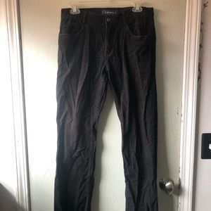 Men’s Black Corduroy Pants